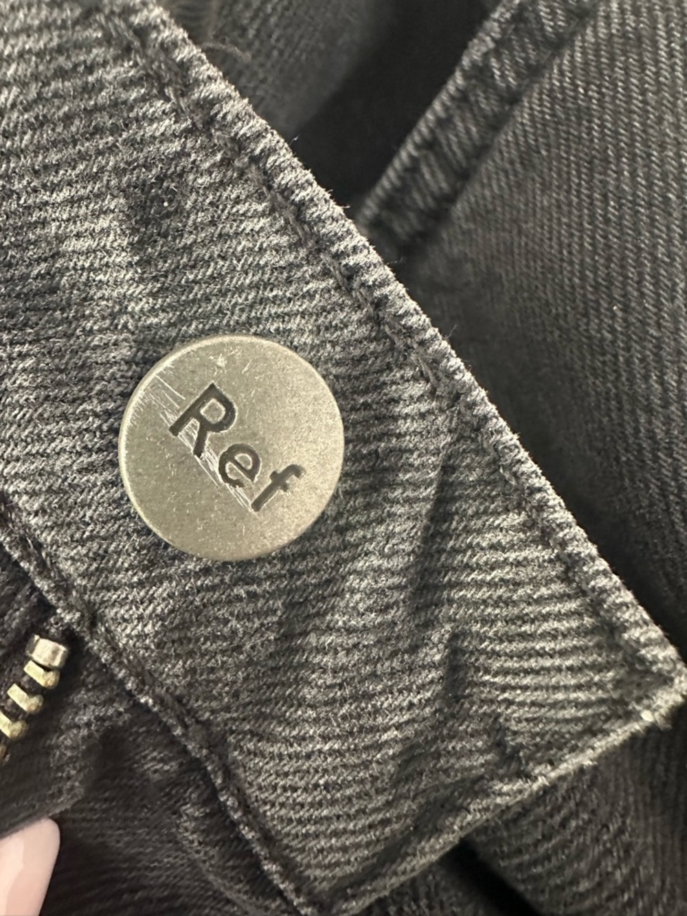 Reformation Denim Straight-Leg Jeans Monterey Sz 25 Pants High-rise - Picture 6 of 8